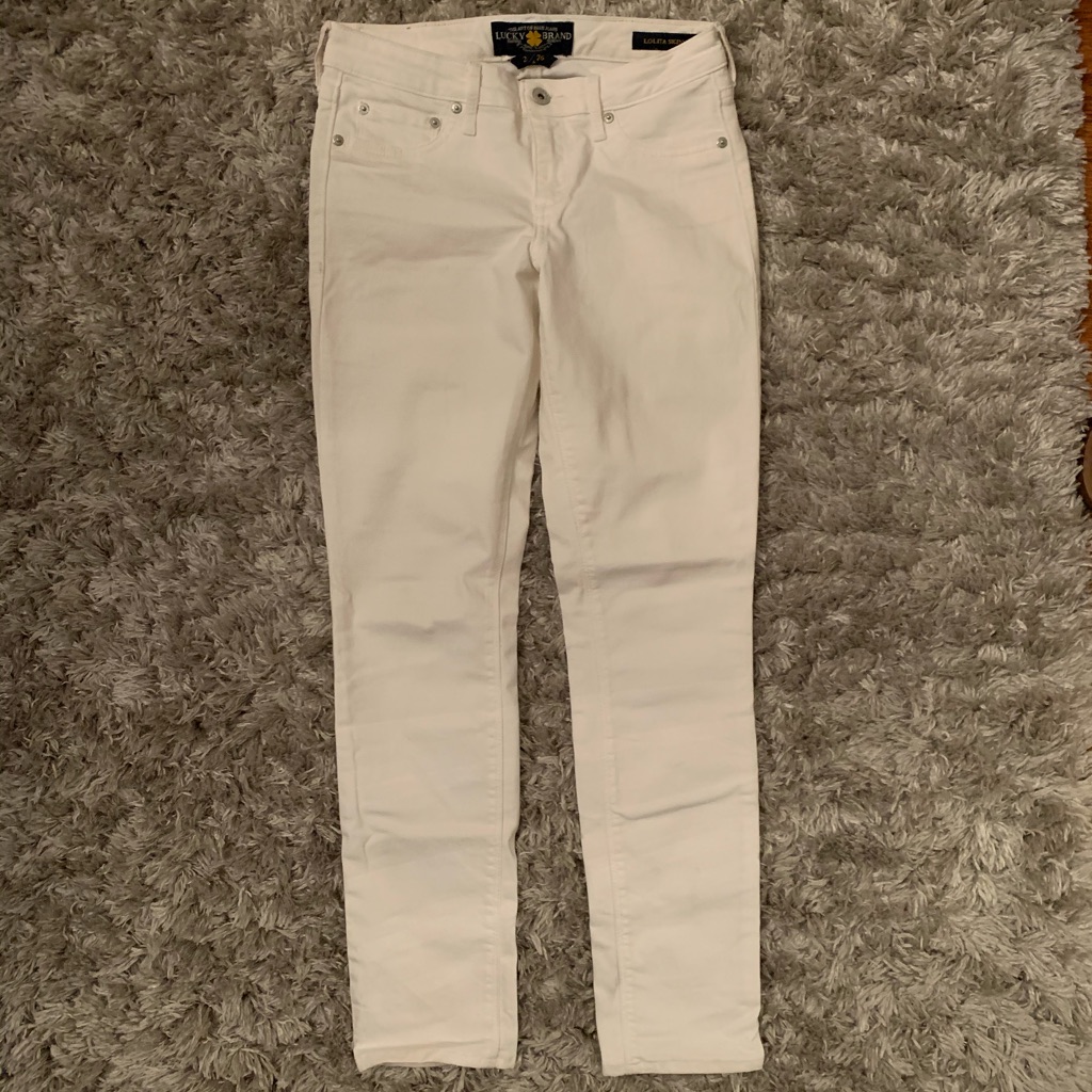 White Lucky Brand Jeans